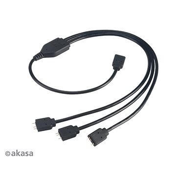 AKASA Addressable RGB LED Splitter (AK-CBLD07-50BK)