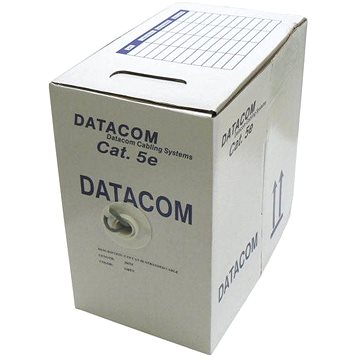Datacom drát, CAT5E, UTP, 305m/box (1100)