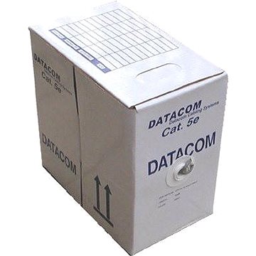 Datacom drát, CAT5E, UTP, venkovní, 305m/box (1103)