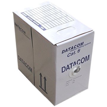 Datacom drát, CAT6, UTP, 305m/box (1125)