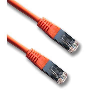 Datacom Patch cord FTP CAT5E 2m oranžový (15826)