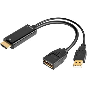 PremiumCord HDMI-> DisplayPort M/F (8592220013042)