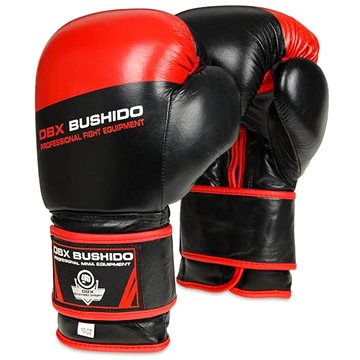 DBX BUSHIDO B-2v4 vel. 10 oz červeno-černé (MPBoxruk03nad)