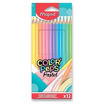 MAPED Color' Peps Pastel 12 barev (832069)