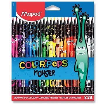 MAPED Color´Peps Monster bezdřevé 24 barev (862624)