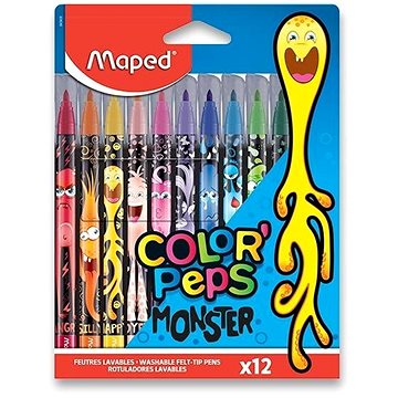 MAPED Color´Peps Monster 12 barev (845400)