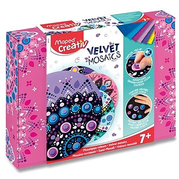 MAPED Velvet Mosaics - Pastel kreativní sada (3154149070534)