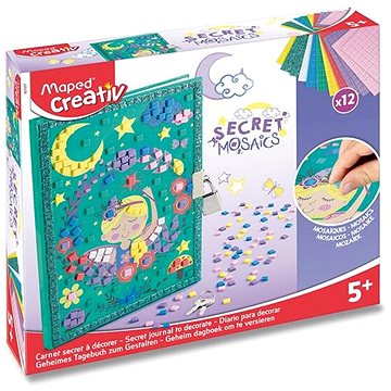 MAPED Secret Mosaics - Secret Diary kreativní sada (3154149070572)