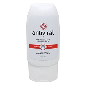 Tekutá dezinfekce s vůní ANTIVIRAL gel 50 ml. HDPE tuba (410)