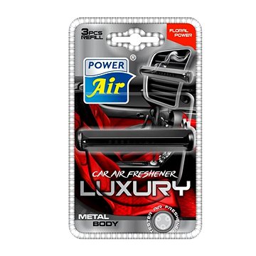 Power Air Luxury Floral Power Metal Body + 3ks náplně (8595600912836)