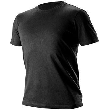 Značka NEO Tools - Kvalitní panské tričko, 100% bavlna, černé