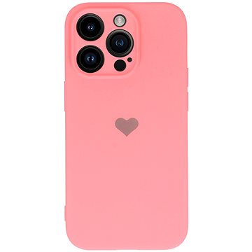 Vennus Valentýnské pouzdro Heart pro iPhone 13 Pro Max - růžové (TT4318)