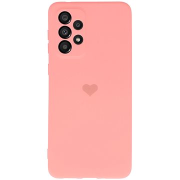 Vennus Valentýnské pouzdro Heart pro Samsung Galaxy A13 4G - růžové (TT4353)