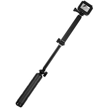 Telesin Monopod vodotěsná selfie tyč na sportovní kamery, černá (TEL76437)