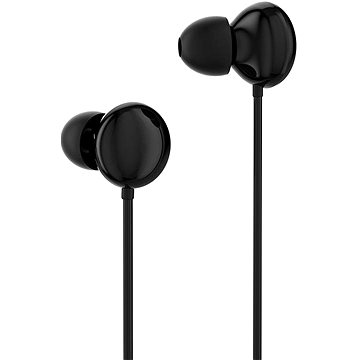 Dudao X11Pro sluchátka do uší 3,5mm mini jack, černé (DUD18318)
