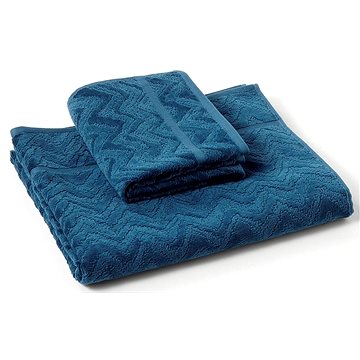 MISSONI HOME REX malý ručník na ruce 40 x 70 cm modrý (8051275218098)