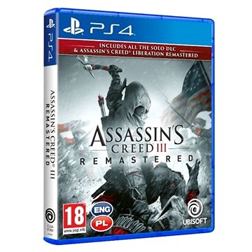 Assassins Creed 3 + Liberation Remaster - PS4 (3307216111658)