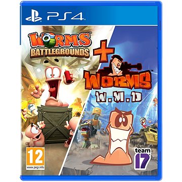 Worms Battlegrounds + Worms WMD Double Pack - PS4 (5056208805409)