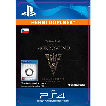 The Elder Scrolls Online: Morrowind Collectors Edition Upgrade - PS4 CZ Digital (SCEE-XX-S0031094)