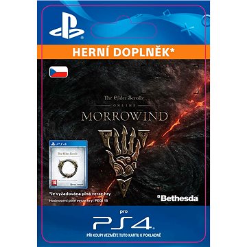 The Elder Scrolls Online: Morrowind Upgrade - PS4 CZ Digital (SCEE-XX-S0031164)