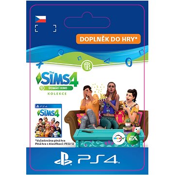 The Sims 4 Domácí kino - PS4 CZ Digital (SCEE-XX-S0043245)