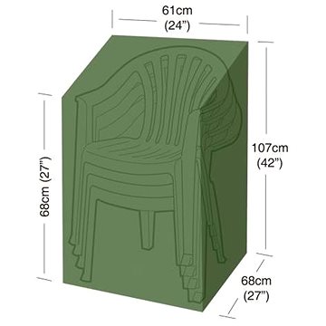 M.A.T. plachta krycí na 4 stohovatelné židle 61 x 68 x 107cm (791847)