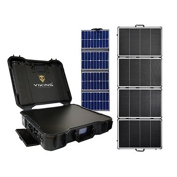 Viking Set bateriový generátor Viking X-1000, solární panel X80 a solární panel Viking HPD400 (X1000X80HPD400)
