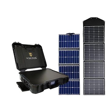 Viking Set bateriový generátor Viking X-1000, solární panel X80 a solární panel Viking L180 (X1000X80L180)