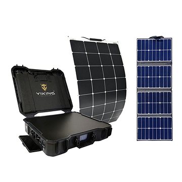 Viking Set bateriový generátor Viking X-1000, solární panel X80 a solární panel Viking LE120 (X1000X80LE120)
