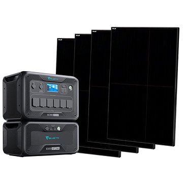 Viking Set Bluetti AC300 + B300 bateriový generátor + 4× solární panel 410Wp (AC300B300410W4X)
