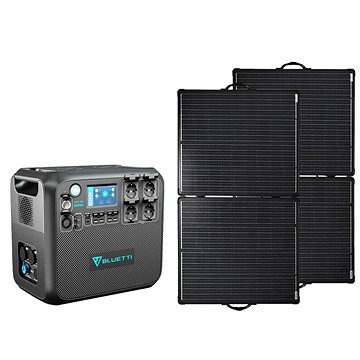 Viking Set bateriový generátor AC200MAX + 2× solární panel Viking LVP200 (AC200MAX2LVP200)