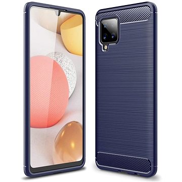 Carbon Case Flexible silikonový kryt na Samsung Galaxy A42 5G, modrý (HUR16104)