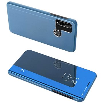 Clear View knížkové pouzdro na Huawei Y6p, modré (HUR06297)