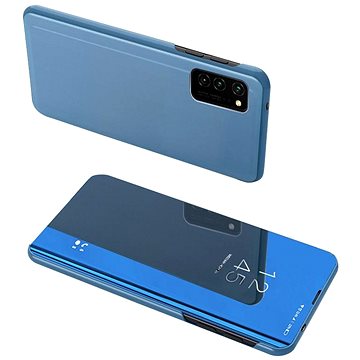 Clear View knížkové pouzdro na Samsung Galaxy A02s, modré (HUR22945)