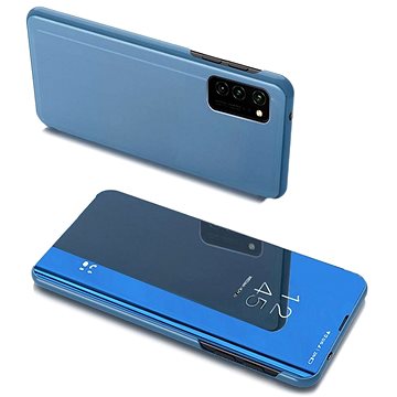Clear View knížkové pouzdro na Samsung Galaxy A03s, modré (HUR41295)