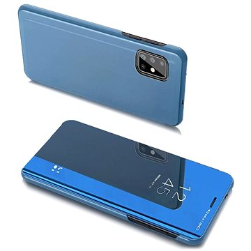 Clear View knížkové pouzdro na Samsung Galaxy A20s, modré (HUR15411)