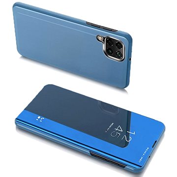 Clear View knížkové pouzdro na Samsung Galaxy A22 4G, modré (HUR20092)