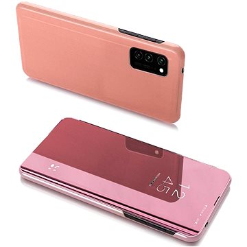 Clear View knížkové pouzdro na Samsung Galaxy A32 4G, růžové (HUR30483)