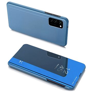 Clear View knížkové pouzdro na Samsung Galaxy Note 20, modré (HUR07386)