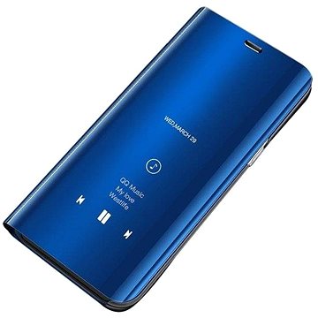 Clear View knížkové pouzdro na Samsung Galaxy S10 Lite, modré (HUR00103)