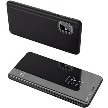 Clear View knižkové pouzdro na Samsung Galaxy S20 Plus, černé (HUR93467)
