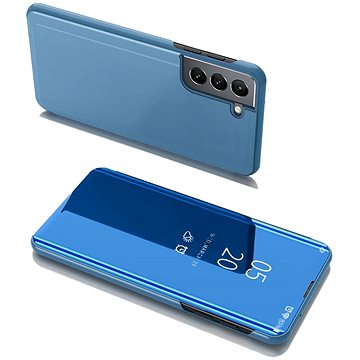 Clear View knížkové pouzdro na Samsung Galaxy S22 Plus, modré (HUR40915)