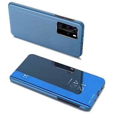 Clear View knížkové pouzdro na Xiaomi Mi 10T / Mi 10T Pro, modré (HUR16258)