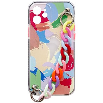 Color Chain silikonový kryt na iPhone 12, multicolor, 43353 (HUR43353)