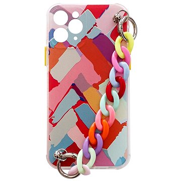 Color Chain silikonový kryt na iPhone 7/8/SE 2020, multicolor, 43254 (HUR43254)