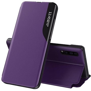 Eco Leather View knížkové pouzdro na Huawei P40 Lite, fialové (HUR13868)