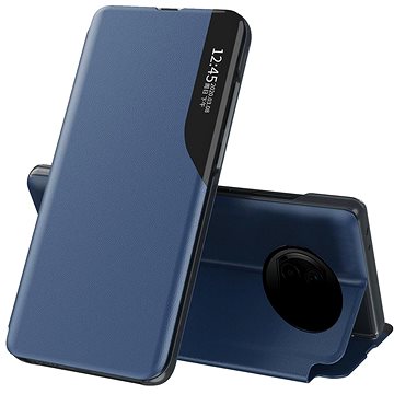 Eco Leather View knížkové pouzdro na Xiaomi Redmi Note 9T 5G, modré (HUR28374)