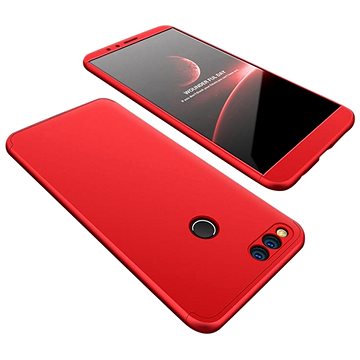 GKK 360 Full Body plastové pouzdro na Huawei Honor 7X, červené (GKK46759)