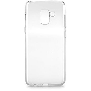 gumové pouzdro Ultra Slim 0.5mm TPU na Samsung Galaxy A8 Plus, průsvitné (MG73989)
