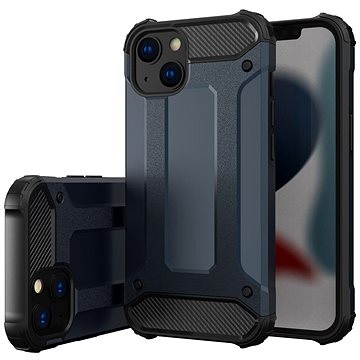 Hybrid Armor plastový kryt na iPhone 13, modrý (HUR12424)